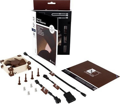 Noctua NF-A8 ULN Case Fan 80mm (1400rpm / 20.48cfm) Without LED Lighting and 3-Pin Connection Brown