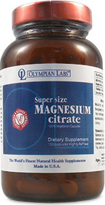 Olympian Labs Magnesium Citrate 100 veg. caps