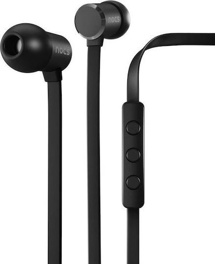 Nocs NS500-001 NS500-002 NS500-011 NS500-012 In-ear Handsfree Headphones with Connector 3.5mm Gray