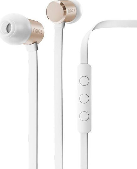 Nocs NS500-001 NS500-002 NS500-011 NS500-012 In-ear Handsfree Headphones with Connector 3.5mm Gray