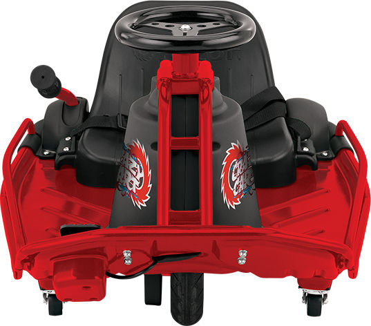Детска Електрическа Гокарт Едноместен Crazy Kart 12 волта Червен