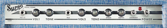 Supro 1624T Dual Tone Λαμπάτος Combo Ενισχυτής Ηλεκτρικής Κιθάρας 1 x 12" 24W Μπλε