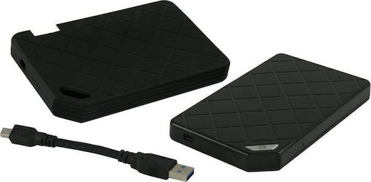 LC-Power Case for Hard Drive 2.5" SATA III with Connection USB 3.0