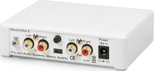 Pro-Ject Audio Record Box E Phono Preamp Λευκό
