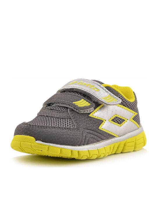 Lotto Kids Sports Shoes Running Sunrise II CL Gray