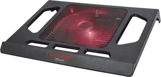Trust GXT 220 Kuzo Cooling Pad για Laptop έως 17.3" με 1 Ανεμιστήρα