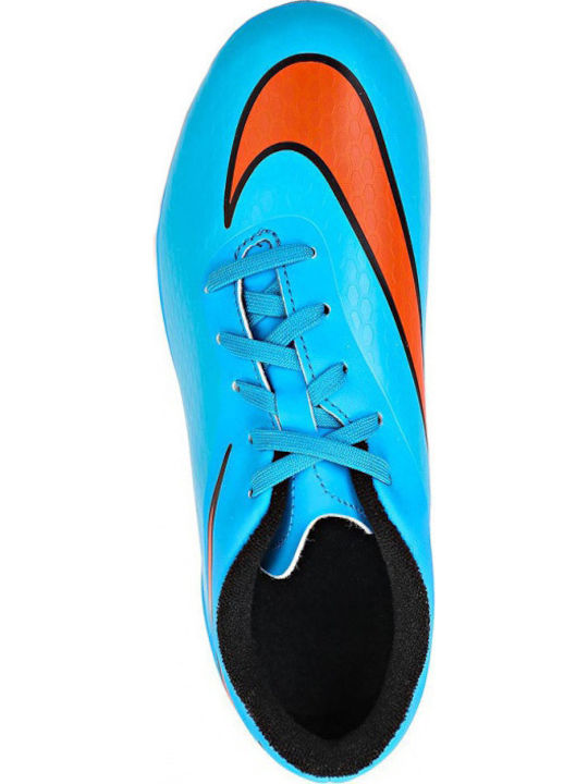 Παιδικά Ποδοσφαιρικά Παπούτσια HYPERVENOM PHADE με Τάπες Τιρκουάζ