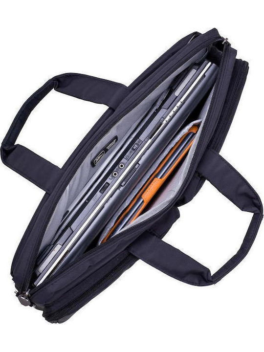 Rivacase Tiergarten 8530 Αδιάβροχη Τσάντα Ώμου / Χειρός για Laptop 16" σε Μαύρο χρώμα
