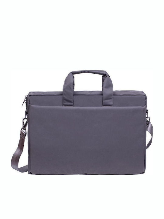 Rivacase Tiergarten 8530 Αδιάβροχη Τσάντα Ώμου / Χειρός για Laptop 16" σε Μαύρο χρώμα