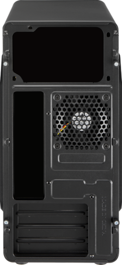 Aerocool QS-182 Mini-Turm Computergehäuse Schwarz