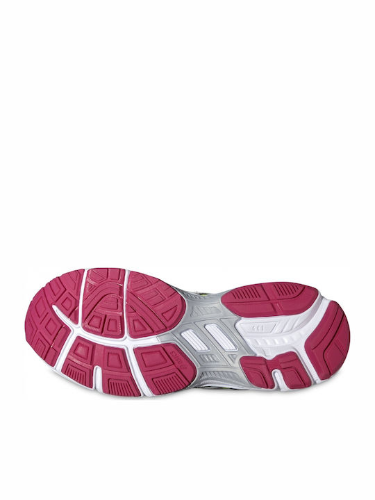 GEL PULSE 6 Kids Sports Shoes Running with Laces Yellow