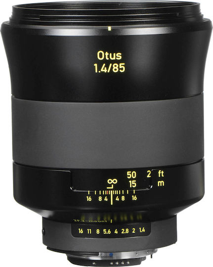 Zeiss Full Frame Camera Lens Otus 1.4/85 ZF.2 Telephoto for Nikon F Mount Black