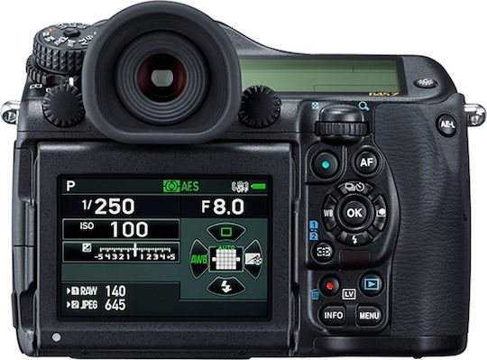 Pentax DSLR Φωτογραφική Μηχανή 645 Z Medium Format Black