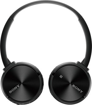 Sony MDR-ZX330BT Bluetooth Drahtlos Am Ohr Gelegentliche Nutzung Kopfhörer mit 30 Stunden Betriebszeit Schwarz
