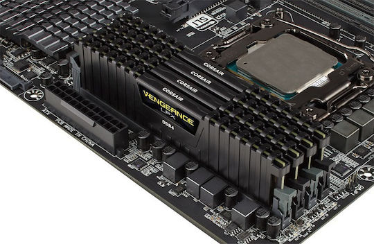 Corsair Vengeance LPX DDR4 με Module 1x8GB και Ταχύτητα 2400 για Desktop