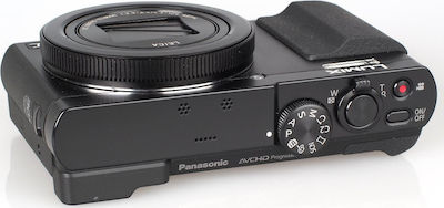 Panasonic Lumix DMC-TZ70 Compact Φωτογραφική Μηχανή 12.1MP Οπτικού Ζουμ 30x με Οθόνη 3" και Ανάλυση Video Full HD (1080p) Μαύρη