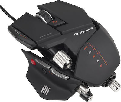 Mad Catz Лазерно Геймърска Мишка 6400 DPI Черен