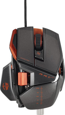Mad Catz Лазерно Геймърска Мишка 6400 DPI Черен