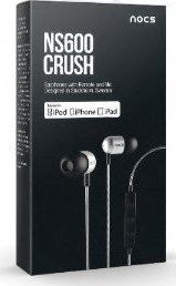 Nocs NS600 In-ear Handsfree Headphones with Connector 3.5mm Black