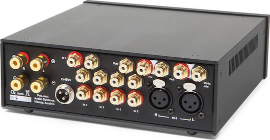 Pro-Ject Audio Ολοκληρωμένος Ενισχυτής Hi-Fi Stereo Stereo Box RS 120W/4Ω 80W/8Ω Μαύρος