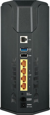 D-Link DSL-3590L Ασύρματο ADSL2+ Modem Router με 4 Θύρες Gigabit