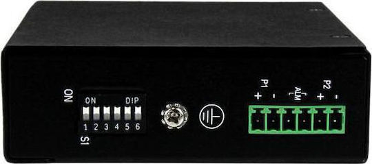 StarTech IES51000 Unmanaged L2 Switch με 5 Θύρες Gigabit (1Gbps) Ethernet