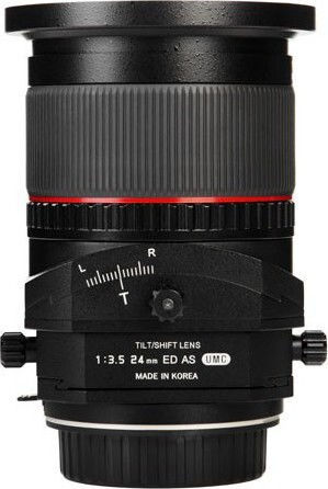 Samyang Full Frame Φωτογραφικός Φακός T-S 24mm f/3.5 ED AS UMC Wide Angle / Tilt-Shift για Sony E Mount Μαύρος