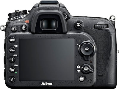 Nikon DSLR Φωτογραφική Μηχανή D7100 Crop Frame Black