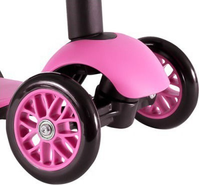Y Volution Kinderroller Klappbar Y Glider 3 in 1 3-Rad mit Sitz Für 3+ Jahre Rosa