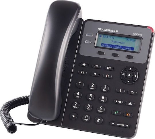 Grandstream GXP-1610 Ενσύρματο Τηλέφωνο IP Μαύρο