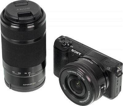 Sony α5100 Kit (16-50mm OSS + 55-210mm SSO) Black