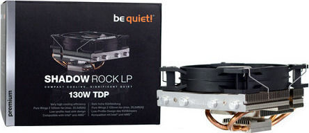 Be Quiet Shadow Rock LP Ψύκτρα Επεξεργαστή Low Profile για Socket AM4/AM5/1200/115x/1700