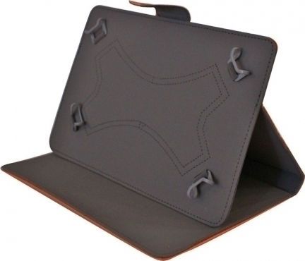 Powertech PT-146 Flip Cover Δερμάτινη Πορτοκαλί (Universal 7-8")