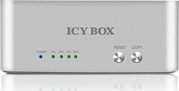 Icy Box Docking Station pentru 2 Hard Disk-uri SATA 3.5" / 2.5" cu conectivitate USB 3.0 (IB-120CL-U3)