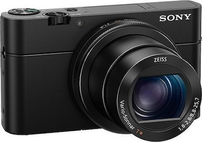 Sony RX100 IV Компактен Фотоапарат 20.1МР Оптично Увеличение 2.9x Черна