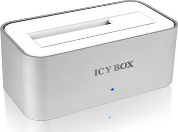 Icy Box Dockingstation Festplatten SATA 2.5" / 3.5" mit USB 3.0 Verbindung (IB-111StU3-Wh)
