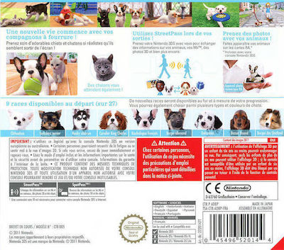 Nintendogs + Cats French Bulldog & New Friends 3DS Game