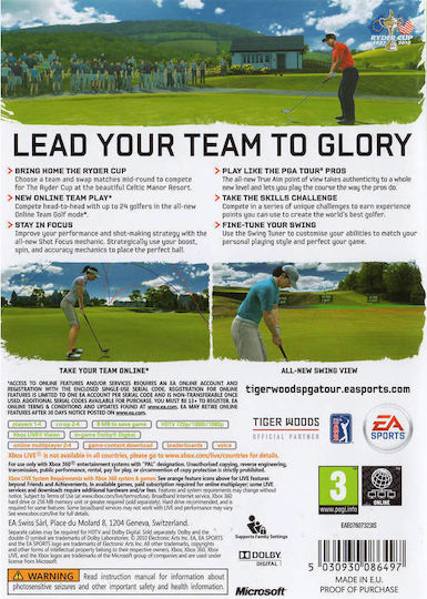 Tiger Woods PGA Tour 11 Joc Xbox 360