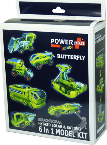 PowerPlus Junior Butterfly 7 in 1 Εκπαιδευτικό Παιχνίδι Ρομποτικής για 10+ Ετών