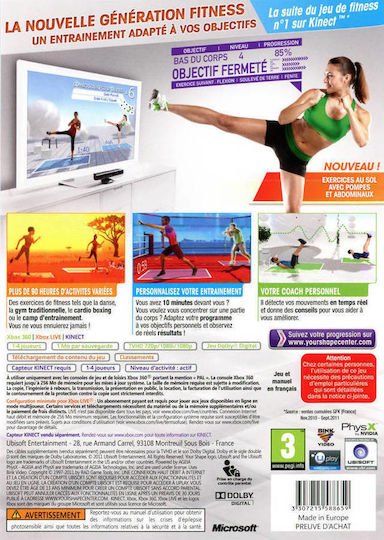 Your Shape Fitness Evolved 2012 Ediția Joc Xbox 360