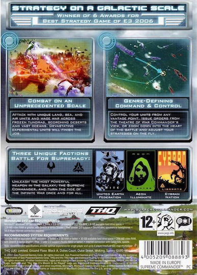 Supreme Commander PC Game