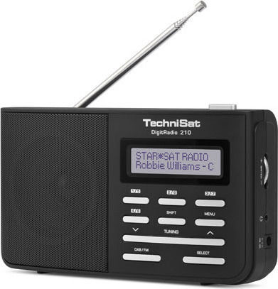 Technisat DigitRadio 210 Tragbares Radio DAB+ Schwarz