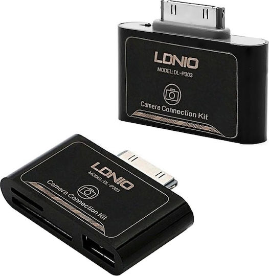 Ldnio DL-P303 Card Reader Apple 30-pin για SD/microSD/MemoryStick