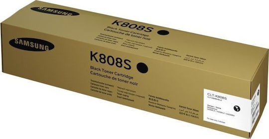 Samsung CLT-K808S Γνήσιο Toner Laser Εκτυπωτή Μαύρο 23000 Σελίδων SS600A