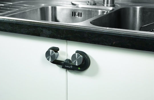 Safety 1st Cabinet & Drawer Lock made of Plastic in Black Color 1pcs