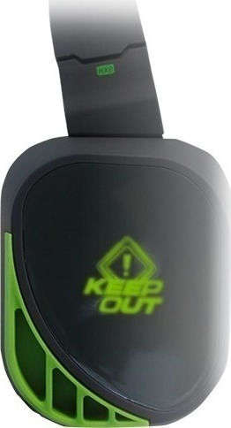 Keep Out HX8V2 Надушници Геймърски слушалки с връзка 3,5 мм / USB Черен