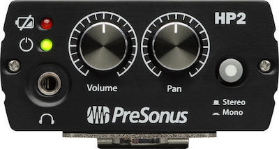 Presonus HP-2 Φορητός Αναλογικός Ενισχυτής Ακουστικών Μονοκάναλος με Jack 3.5mm