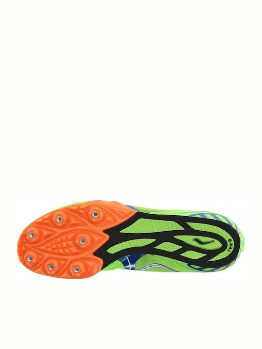 Saucony Velocity 5 Bărbați Spikes Verzi