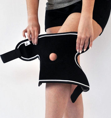 2S Paramedical 10.04.013 Επιγονατίδα Neoprene με Μπανέλες & Οπή