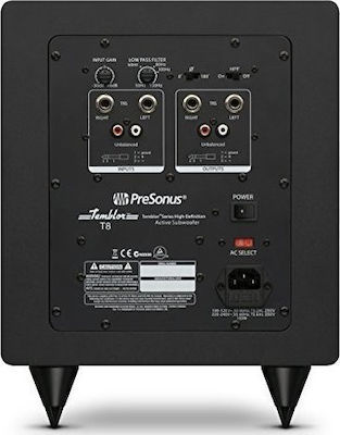 Presonus Temblor T-8 Самоусилващ Субуфер с Говорител 8" 100W Черен